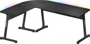 Biurko Huzaro Hero 6.0 RGB LED Czarne 147 cmx48 cm 7
