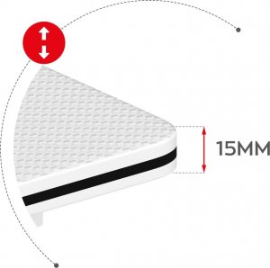 Biurko Huzaro Hero 1.4 White Białe 100 cmx50 cm 8