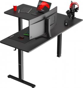 Biurko Huzaro Hero 9.5 Czarne 160 cmx60 cm 6