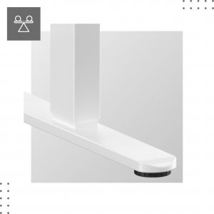 Biurko Huzaro Mark Adler Leader 7.0 Białe 120 cmx60 cm 13