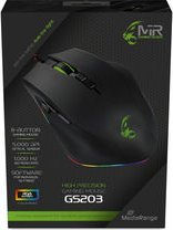 Mysz MediaRange MOUSE USB OPTICAL BLACK/MRGS203 MEDIARANGE 1