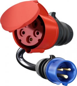 Go-e Adapter Gemini flex 22 kW CEE 3-fazy 32A - CEE 1-faza 16A (CH-04-01) 4