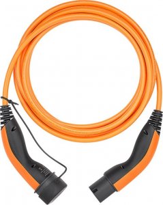 Kabel do ładowania samochodów LAPP Typu 2, do 22 kW, 10 m, pomarańczowy (5555931037) 3