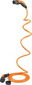 Kabel do ładowania samochodów LAPP Helix Typu 2, do 11 kW, 5 m, pomarańczowy (5555935013) 4