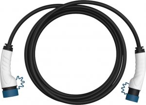 Kabel do ładowania samochodów Ansmann 1900-0117 Type 2, 11kW, 5m 3