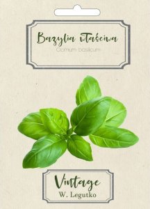 Legutko Nasiona Bazylia właściwa - zielone 0,5g 1