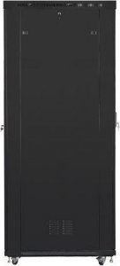 Szafa Lanberg Szafa stojšca Rack 19 cali 47U 800x1200mm, drzwi szklane LCD (FLAT PACK) czarna 5