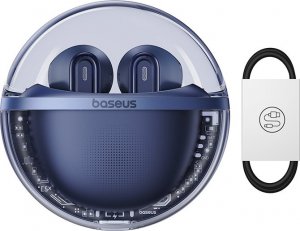 Słuchawki Baseus Bowie E5x niebieskie (A00060101323-00) 6