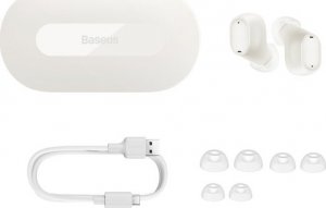 Słuchawki Baseus Bowie EZ10 białe 6
