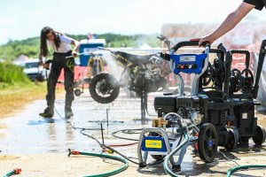 Myjka ciśnieniowa Annovi Reverberi MYJKA CIŚNIENIOWA SPALINOWA 220 BAR 660 l/h ZESTAW 2