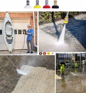 Myjka ciśnieniowa Annovi Reverberi MYJKA CIŚNIENIOWA SPALINOWA 220 BAR 660 l/h ZESTAW 4