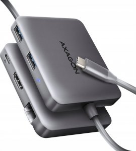 HUB USB Axagon HMC-5HL Wieloportowy hub 2x USB-A, 4K HDMI, GLAN, USB 3.2 Gen 1, PD 100W, 15cm USB-C kabel 1