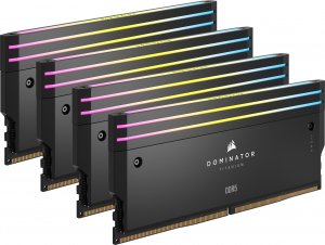 Pamięć Corsair Dominator Titanium RGB, DDR5, 64 GB, 6400MHz, CL32 (CMP64GX5M4B6400C32) 2