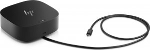 Stacja/replikator HP HP - Essential - Dockingstation - USB-C - HDMI, 2 x DP - 10Mb LAN - 120 Watt - Schweiz - fur EliteBook 840 G9 Notebook 3