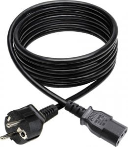 Kabel zasilający Amazon Basics Kabel Zasilający Do Komputera Drukarki Konsoli PS4 PRO 8-stykowe 3-pinowe 1