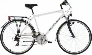 KS Cycling Niemiecki Męski Rower Trekkingowy 28 Turystyczny 21 Biegów z Akcesoriami 1