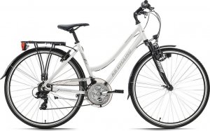 KS Cycling Damski Rower Turystyczny Trekkingowy 28 Aluminium Światła 21 Biegów Dzwonek 1