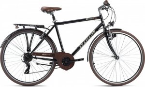 KS Cycling Trekkingowy Rower Męski 28 Oświetlenie Retro 21 Biegów Revo Bagaż Błotniki 1
