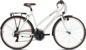 KS Cycling Rower Trekkingowy Damski 28 Revo 21 bieg Dzwonek Światła Bagażnik Błotniki 1