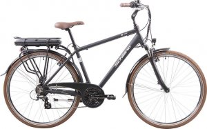 Rower elektryczny Schiano Elektryczny Rower Trekkingowy 28 Męski 250W ALU 5 Trybów Bagażnik Dzwonek 1