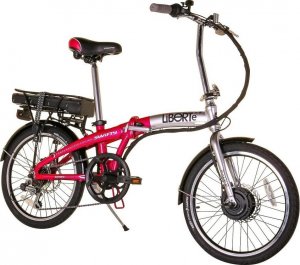 Rower elektryczny Swifty Elektryczny Rower Składany 20 Z Bagażnikiem Wyświetlacz LED Ebike Składak 1