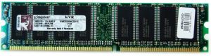 Pamięć Kingston 1024MB 333MHz DDR Non-ECC CL2.5 DIMM (KVR333X64C25/1G) 1