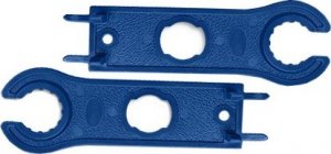 Qoltec Zestaw narzędzi solarnych kompatybilnych ze złšczami MC4 | Zaciskarka + Szczypce do cišgania izolacji 7