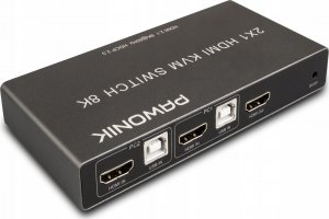 Pawonik KONSOLA KVM HDMI 2.1 PRZEŁĄCZNIK SWITCH 4K120HZ 8K 5