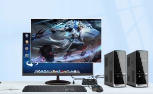 Pawonik Konsola KVM HDMI 2.1 Przełącznik SWITCH 4K120HZ 8K 11