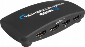 Pawonik SPLITTER HDMI 2.0 1X4 ROZDZIELACZ UHD 4K HDCP 2.2 5