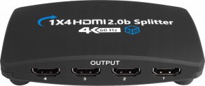 Pawonik SPLITTER HDMI 2.0 1X4 ROZDZIELACZ UHD 4K HDCP 2.2 7