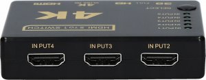 Pawonik SWITCH 5X HDMI PRZEŁĄCZNIK ROZDZIELACZ ULTRA HD 4K 4