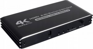 Pawonik SWITCH HDMI 2.0 3X1 PRZEŁĄCZNIK ROZDZIELACZ ULTRA HD HDCP 2.2 HDR10 4K/60HZ 2