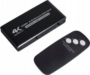 Pawonik SWITCH HDMI 2.0 3X1 PRZEŁĄCZNIK ROZDZIELACZ ULTRA HD HDCP 2.2 HDR10 4K/60HZ 7