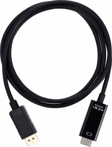 Kabel Pawonik DisplayPort - HDMI 1.8m czarny 2