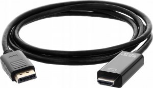 Kabel Pawonik DisplayPort - HDMI 1.8m czarny 3