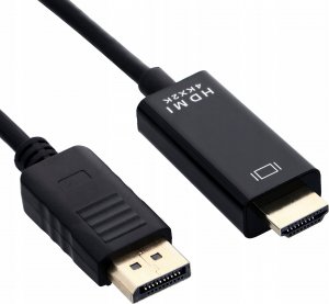 Kabel Pawonik DisplayPort - HDMI 1.8m czarny 7