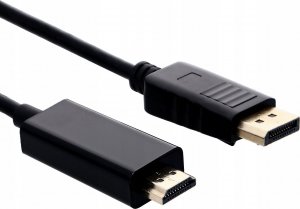 Kabel Pawonik DisplayPort - HDMI 1.8m czarny 8