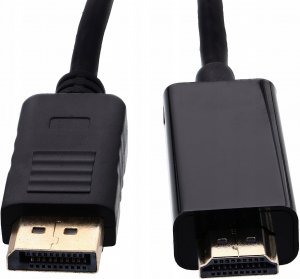 Kabel Pawonik DisplayPort - HDMI 1.8m czarny 9