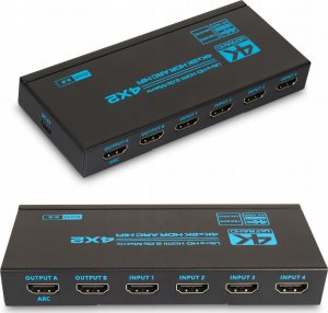 Kabel Pawonik HDMI - HDMI Brak danych czarny (151 JL-4K0402P) 4