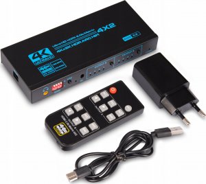 Kabel Pawonik HDMI - HDMI Brak danych czarny (151 JL-4K0402P) 5