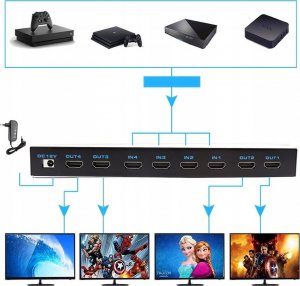 Kabel Pawonik HDMI - HDMI Brak danych czarny (153 JL-4K0404N) 4