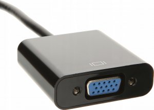 Adapter AV Pawonik HDMI - D-Sub (VGA) czarny (3 JL-H1003) 4