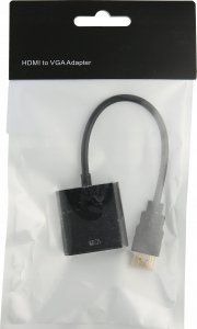 Adapter AV Pawonik HDMI - D-Sub (VGA) czarny (3 JL-H1003) 5