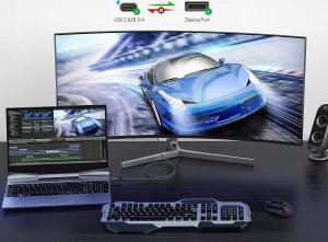 Kabel USB Pawonik USB-C - DisplayPort Szary (365 JL-8KCD20) 4