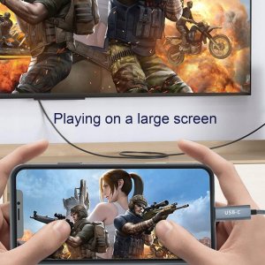 Kabel USB Pawonik USB-C - DisplayPort Szary (365 JL-8KCD20) 7