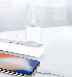 Ładowarka Pawonik SZYBKA ŁADOWARKA USB-C ZASILACZ IPHONE KOSTKA 20W 3