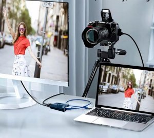 System przekazu sygnału AV Pawonik GRABBER HDMI 2.0 PC USB STREAMING 4K60HZ HDCP 2.2 4