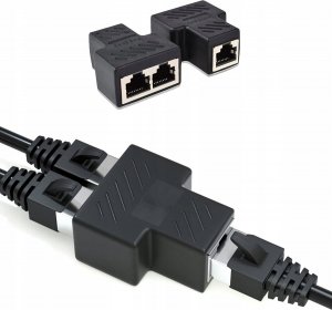 Switch Pawonik SPLITTER LAN 1X2 ADAPTER ROZGAŁĘŹNIK RJ45 100 MBPS 3