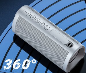 Głośnik Jellico GŁOŚNIK PRZENOŚNY MOCNY BASS BLUETOOTH 5.0 USB 10